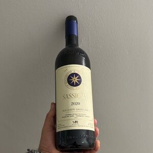 Sassicaia Super Tuscan San Guido 2020 EMPTY BOTTLE